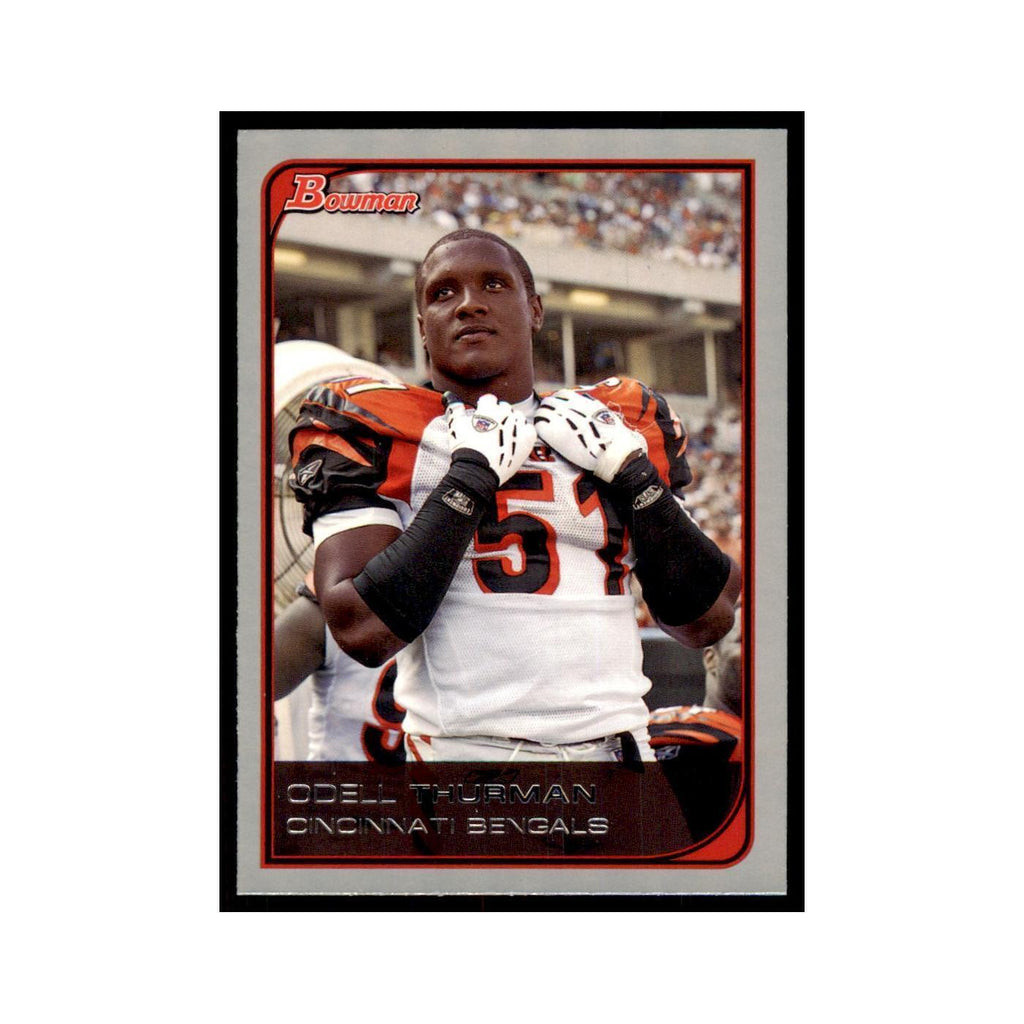 2006 Bowman Odell Thurman Football Cards #55