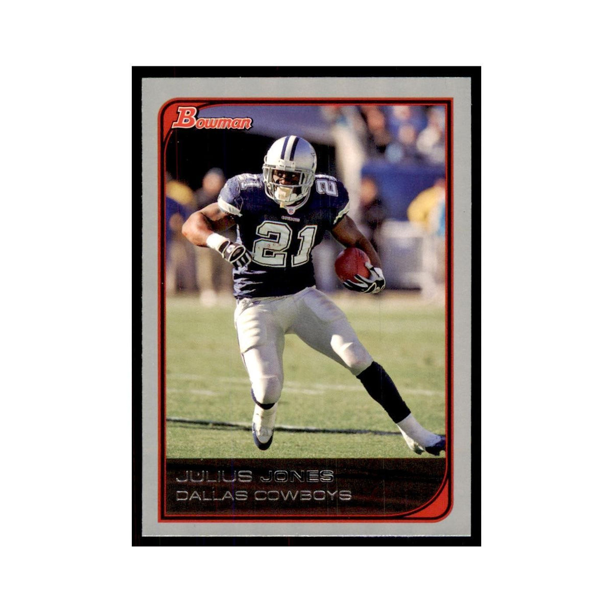 2006 Bowman Julius Jones Football Cards #32