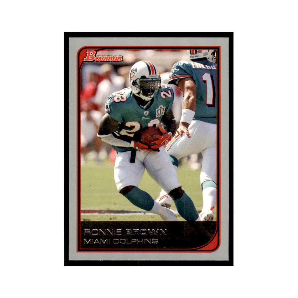 2006 Bowman Ronnie Brown Football Cards #106