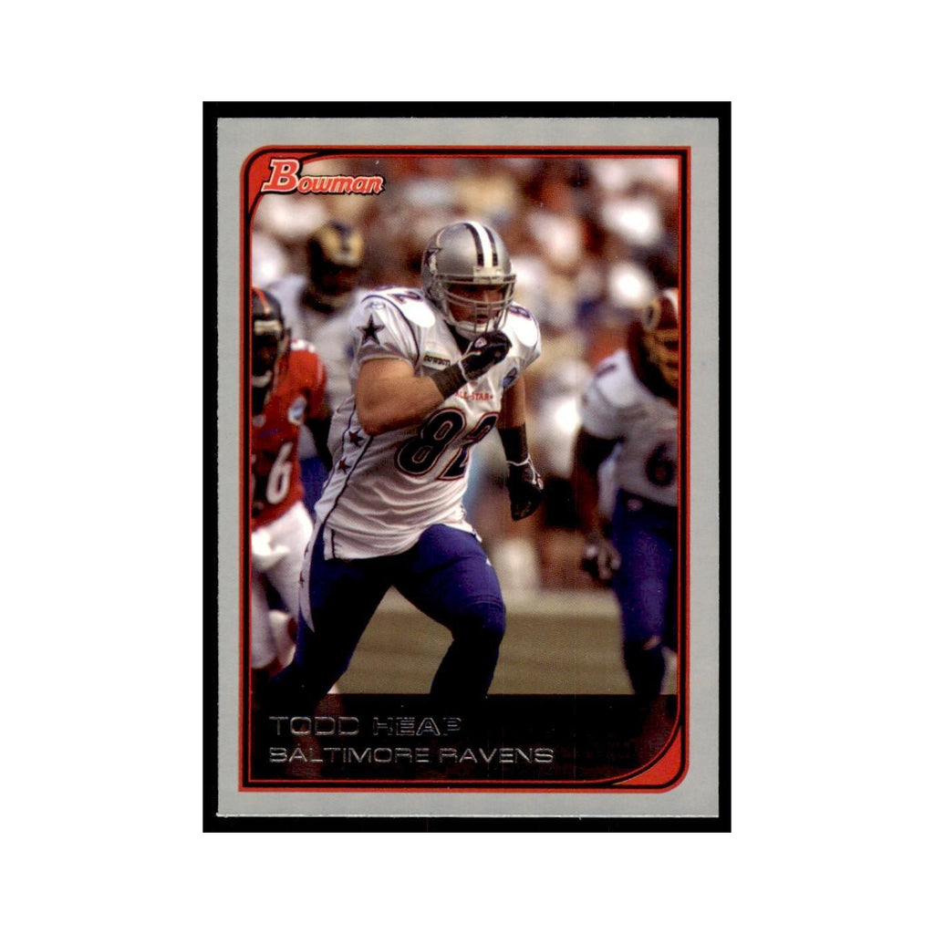 2006 Bowman Todd Heap Football Cards #98