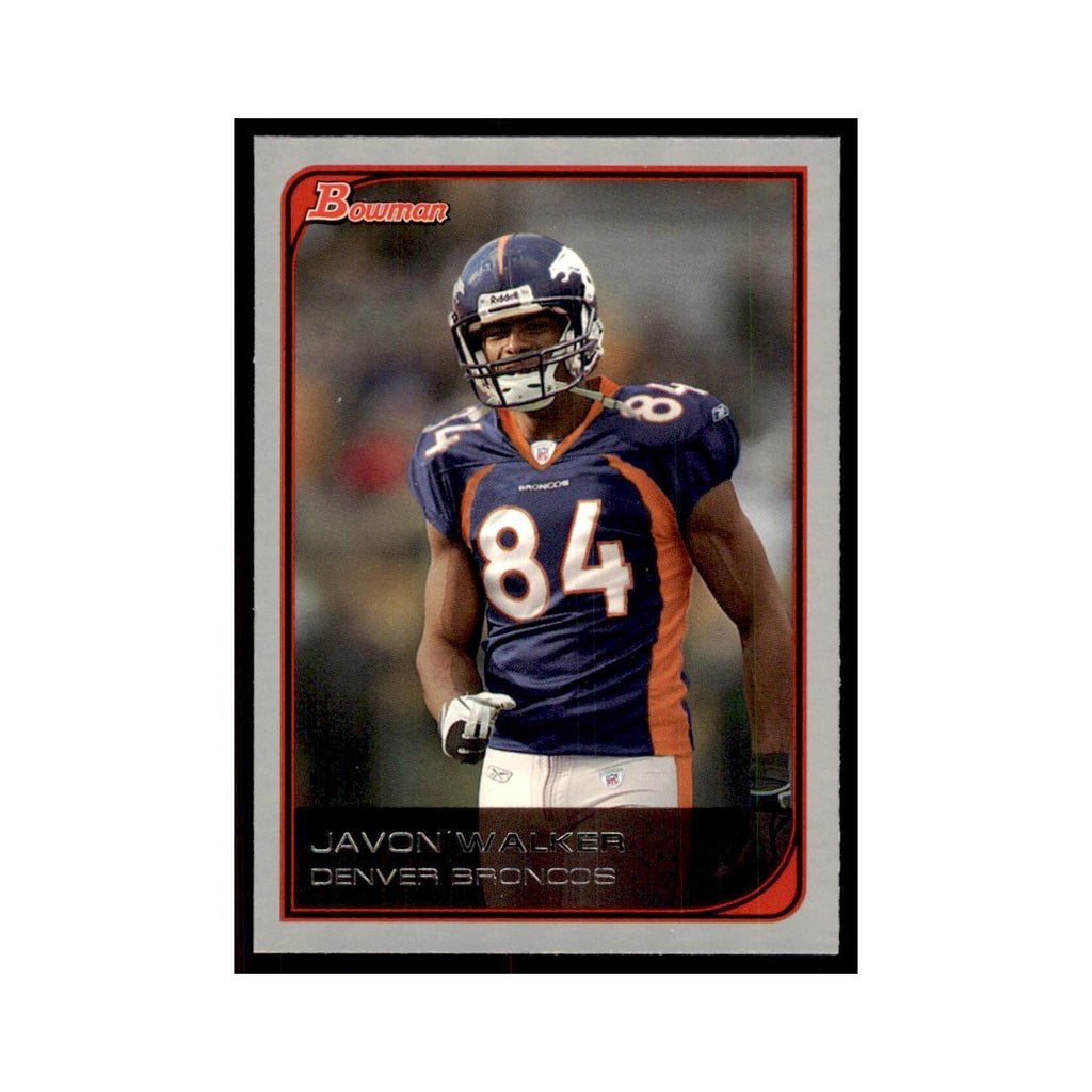 2006 Bowman Javon Walker Football Cards #35