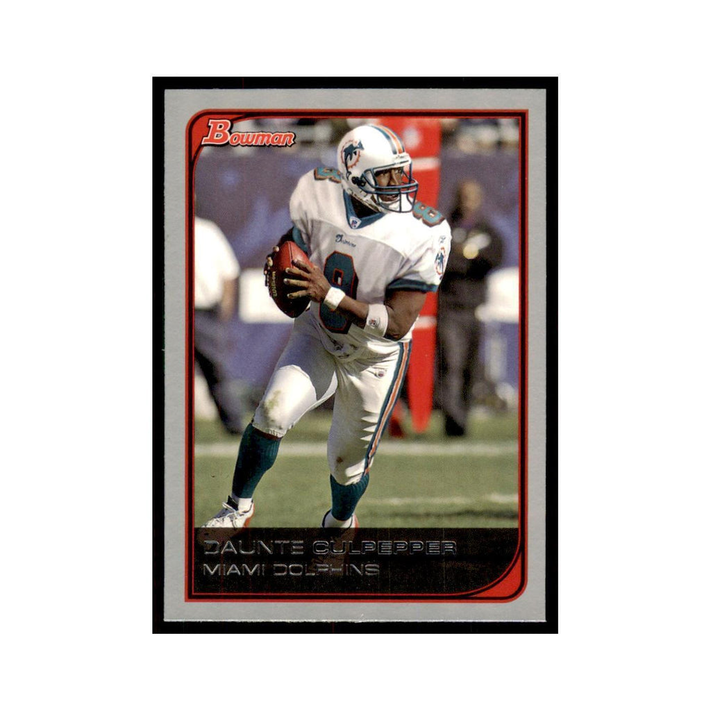 2006 Bowman Daunte Culpepper Football Cards #63