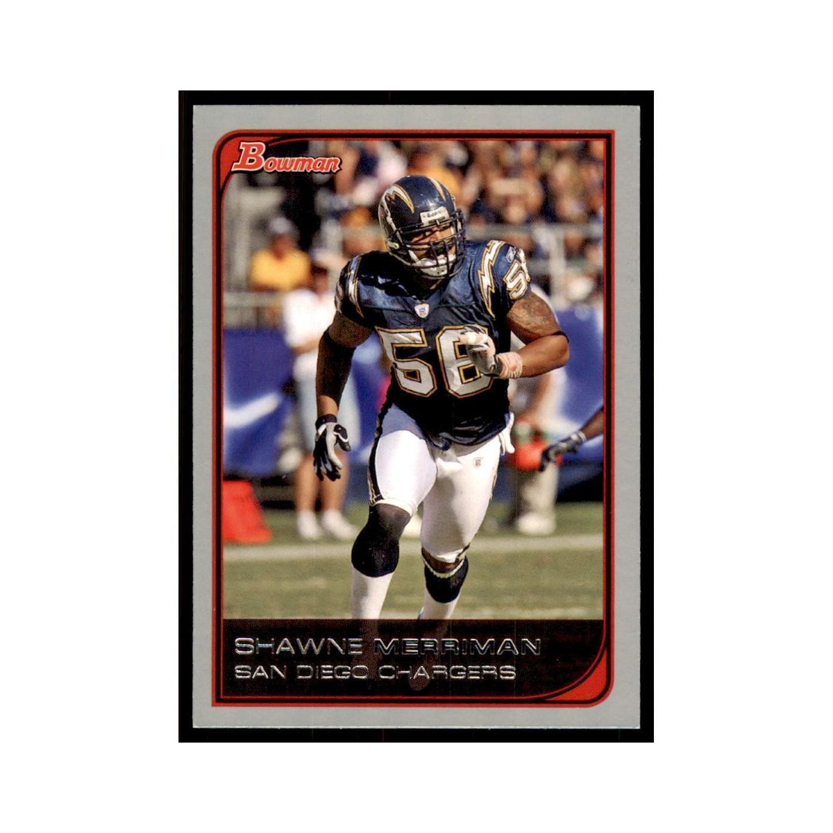 2006 Bowman Shawne Merriman Football Cards #20