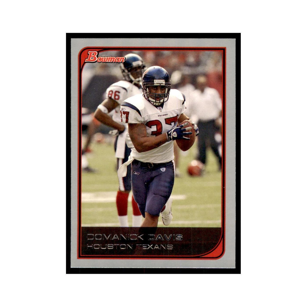 2006 Bowman Domanick Davis Football Cards #94