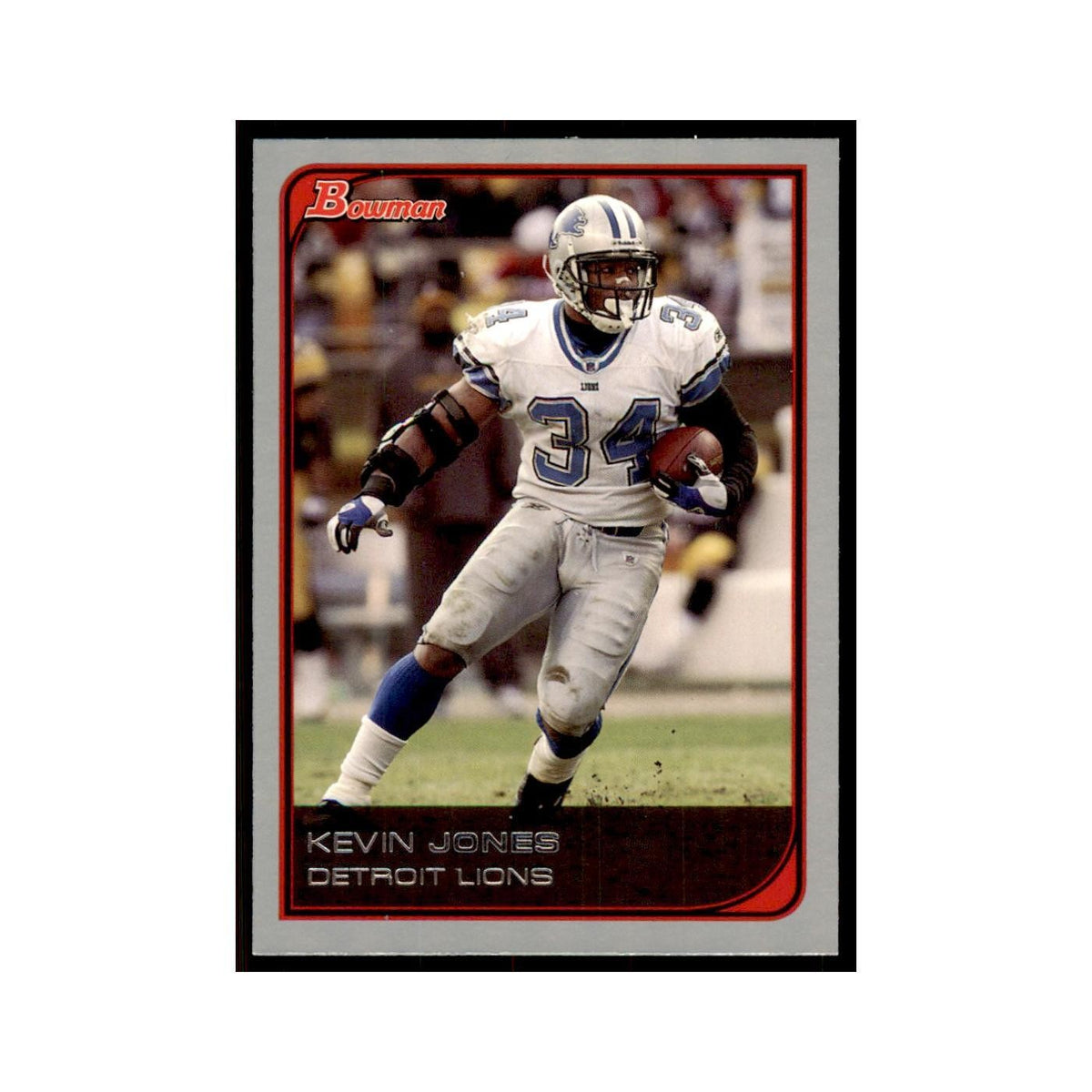 2006 Bowman Kevin Jones Football Cards #46