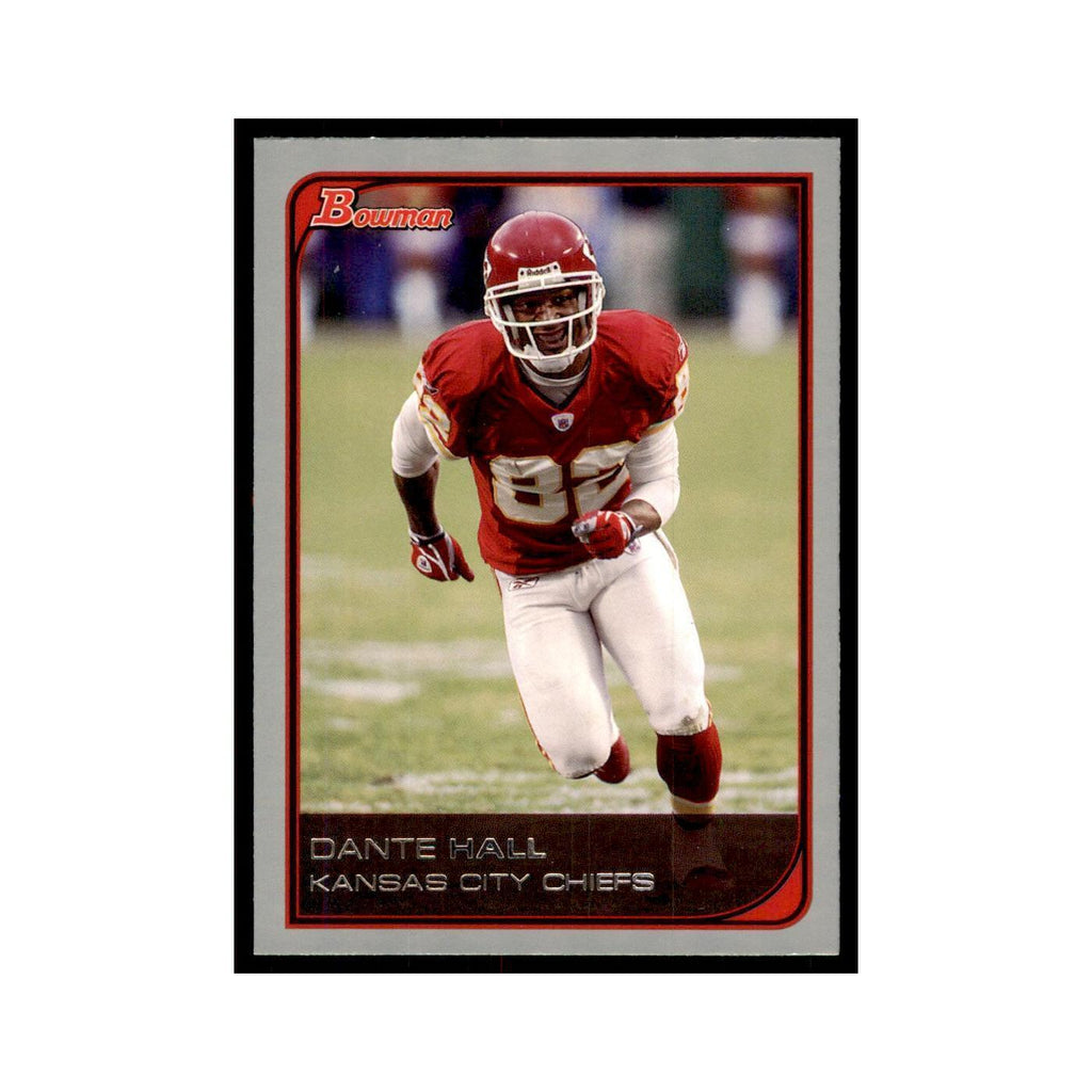 2006 Bowman Dante Hall Football Cards #25
