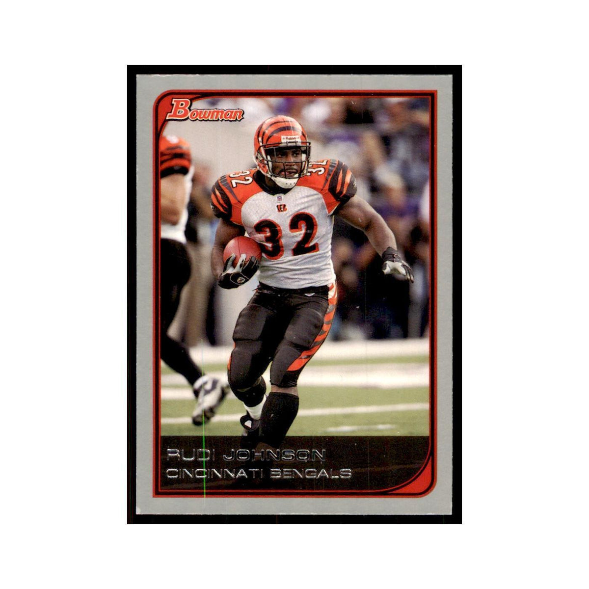 2006 Bowman Rudi Johnson Football Cards #14