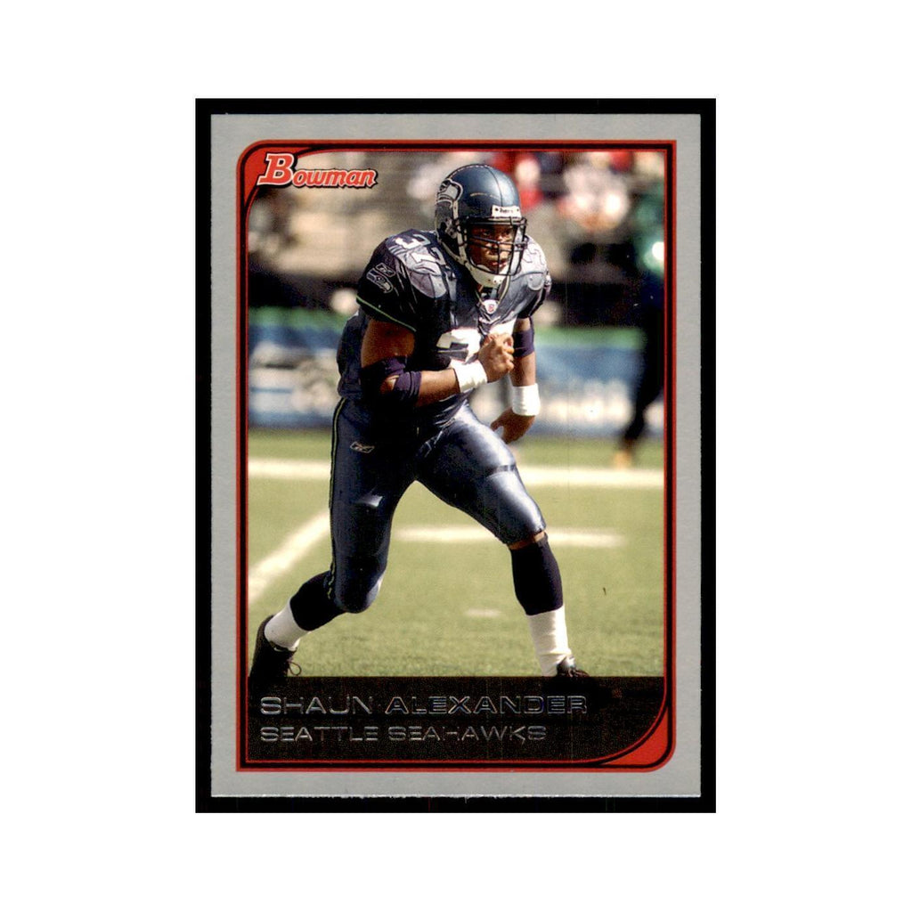 2006 Bowman Shaun Alexander Football Cards #3