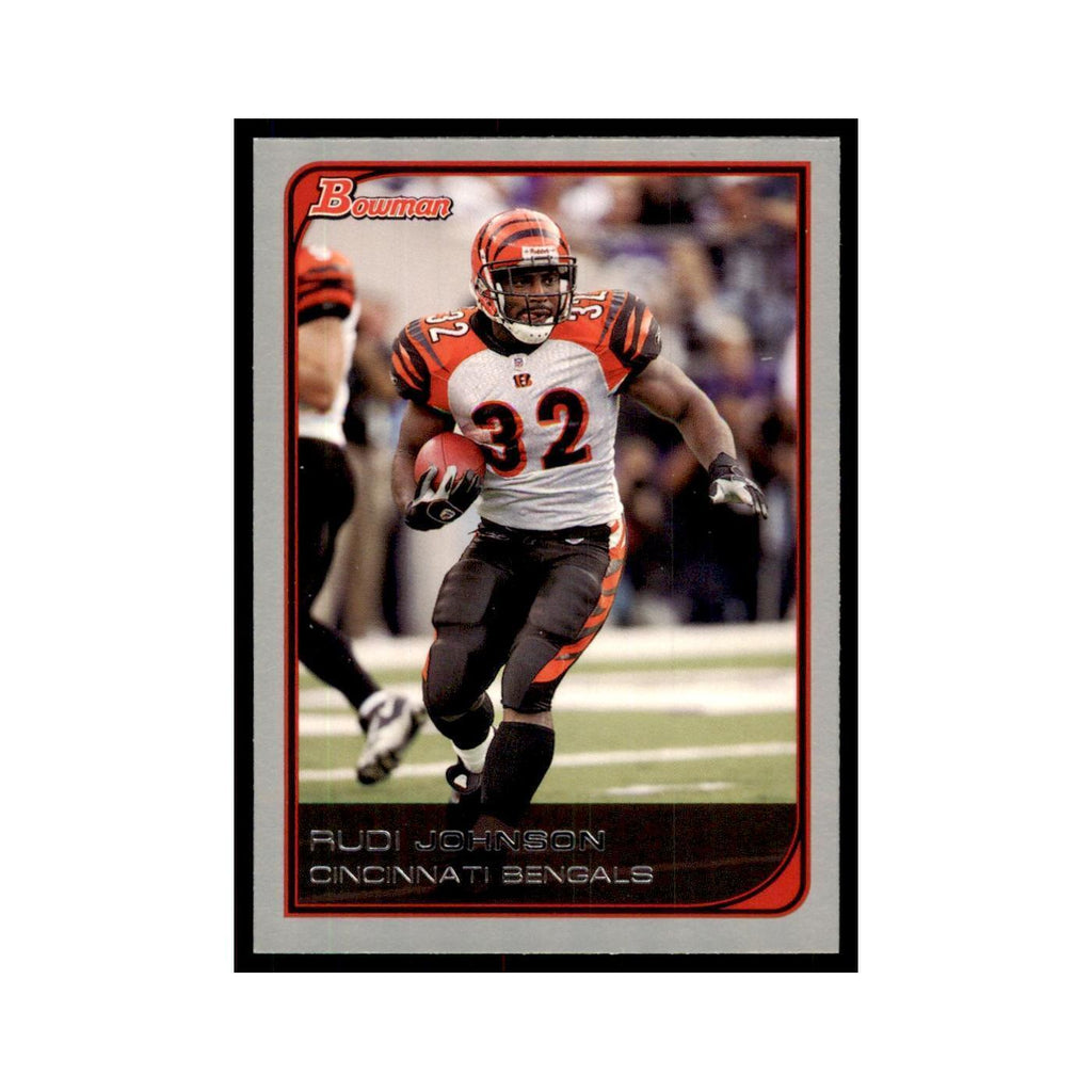 2006 Bowman Rudi Johnson Football Cards #14