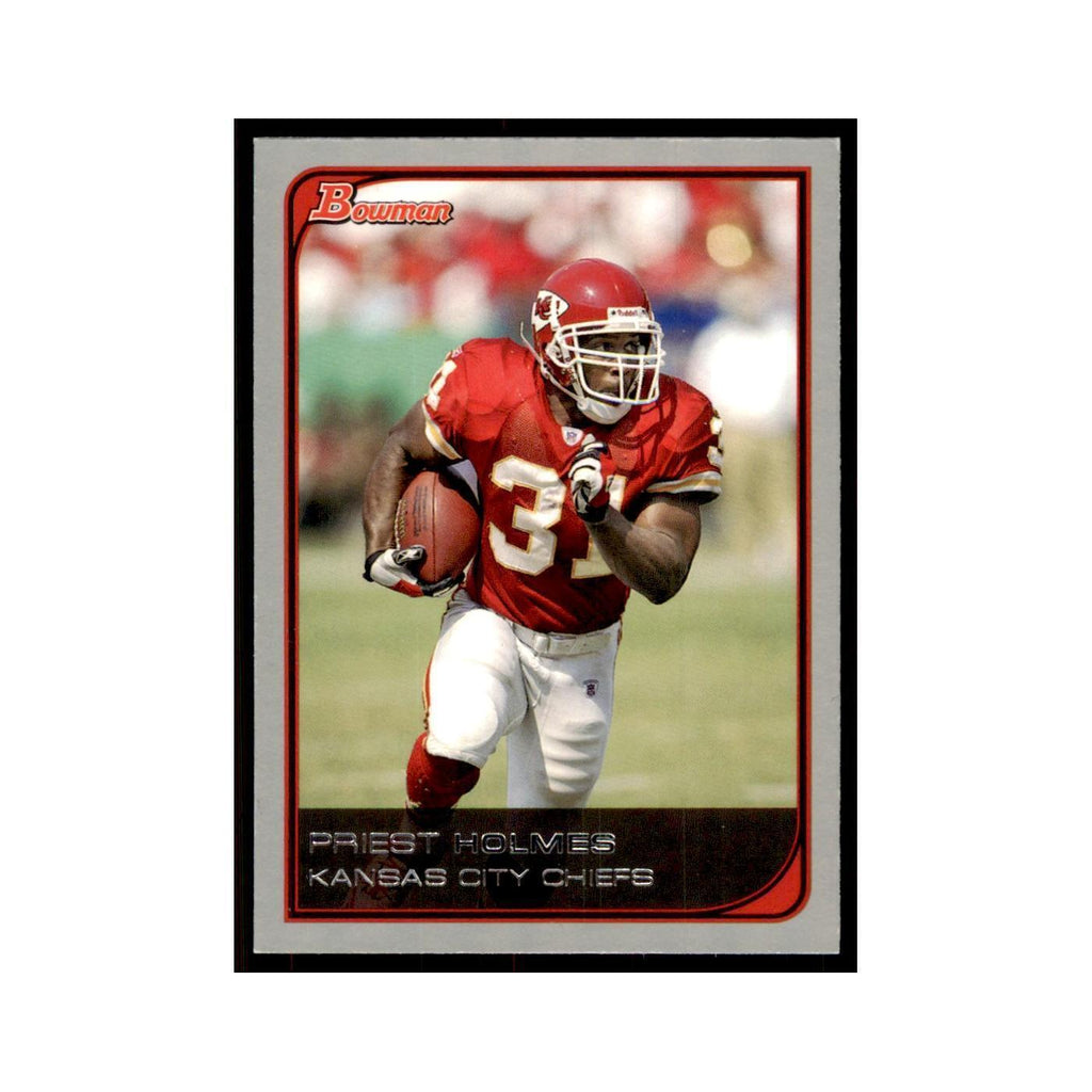 2006 Bowman Priest Holmes Football Cards #15