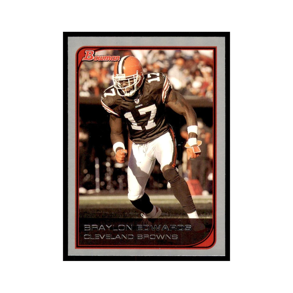 2006 Bowman Braylon Edwards Football Cards #108