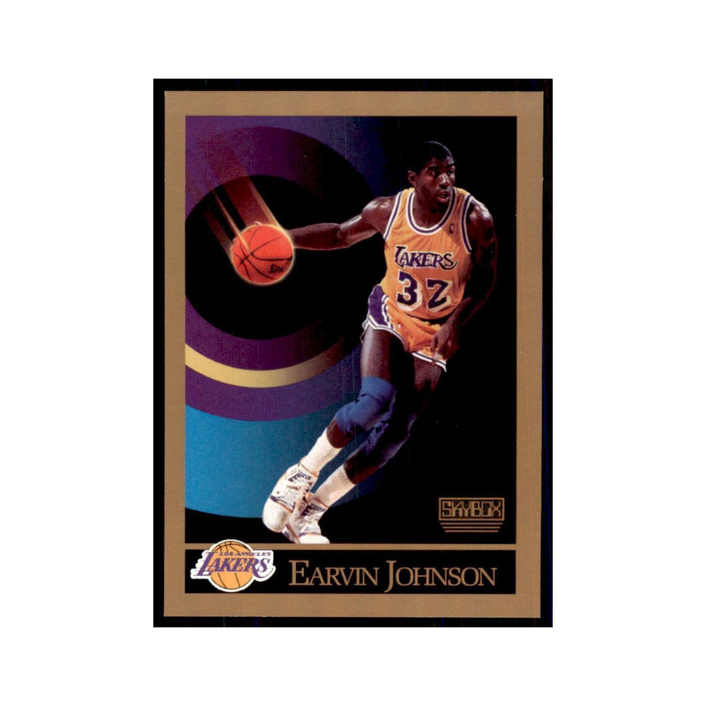 1990 SkyBox Earvin Johnson Basketball Cards #138
