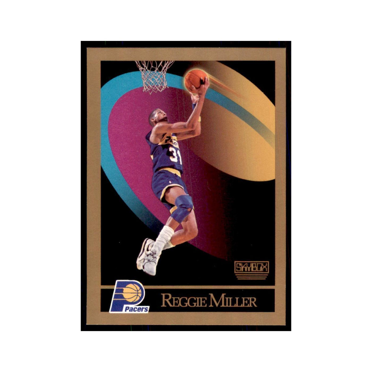 1990 SkyBox Reggie Miller Basketball Cards #117