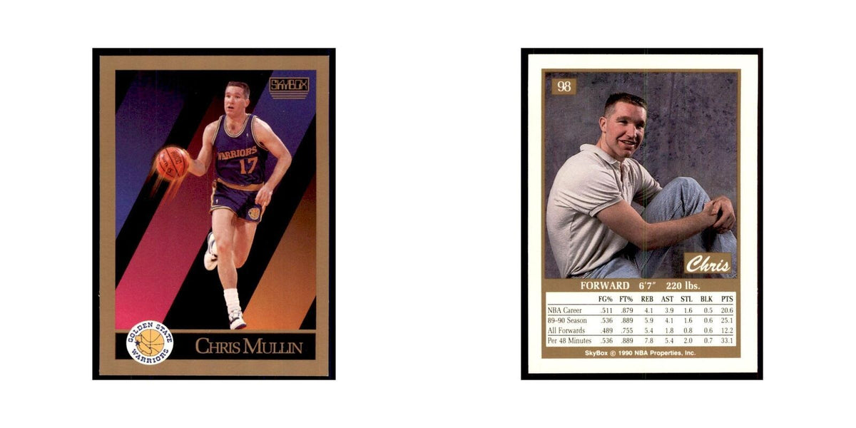 1990 SkyBox Chris Mullin Basketball Cards #98