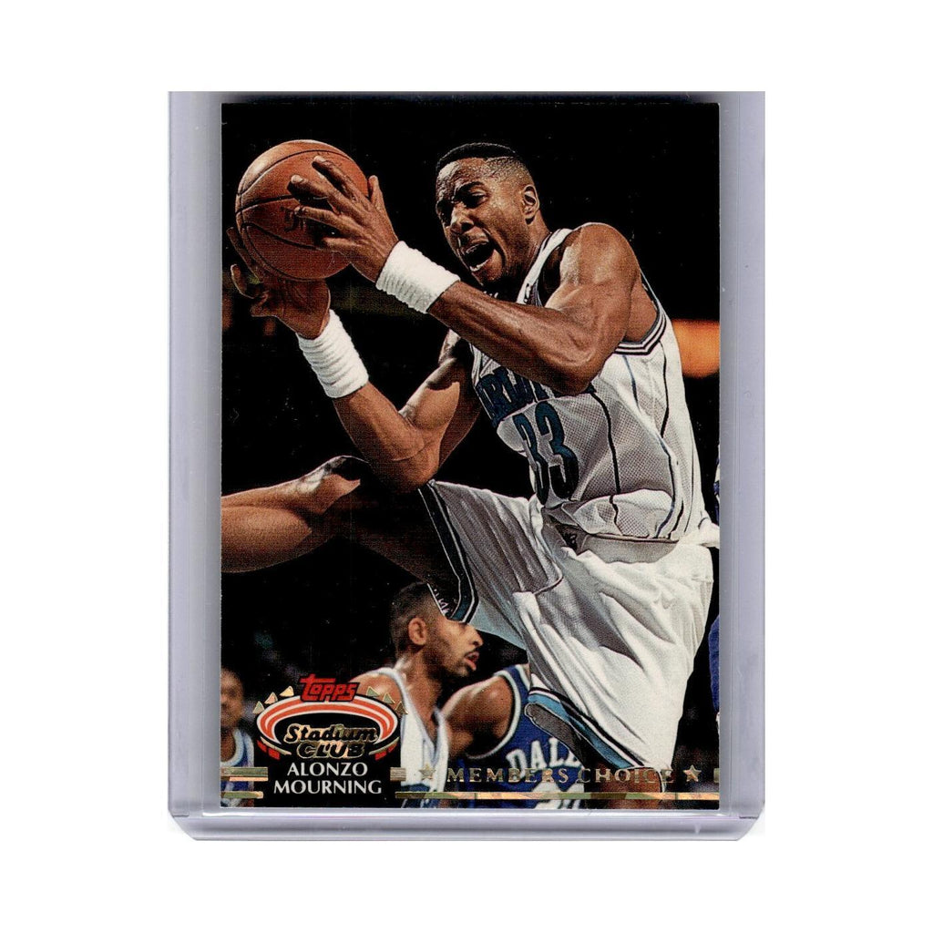 1992 Stadium Club Alonzo Mourning Hornets #209