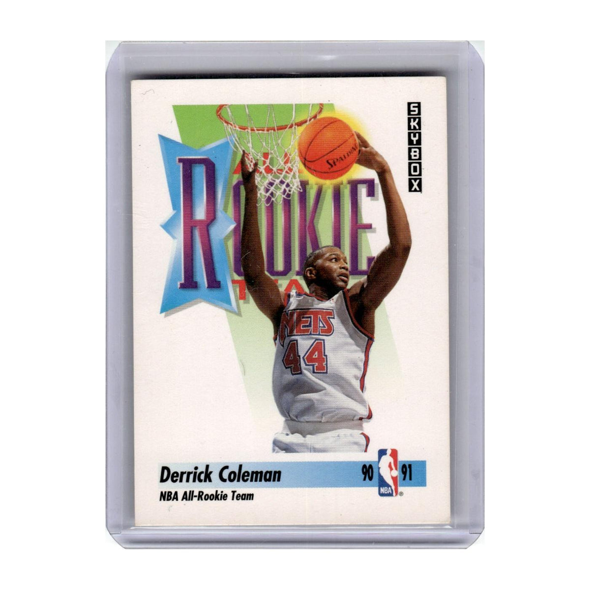1991 SkyBox Derrick Coleman Nets #318
