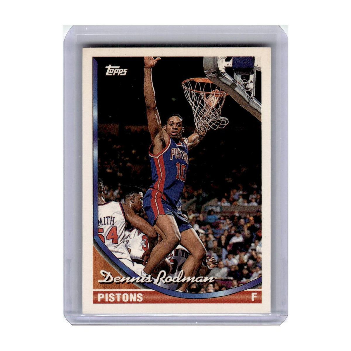 1993 Topps Dennis Rodman Pistons #77