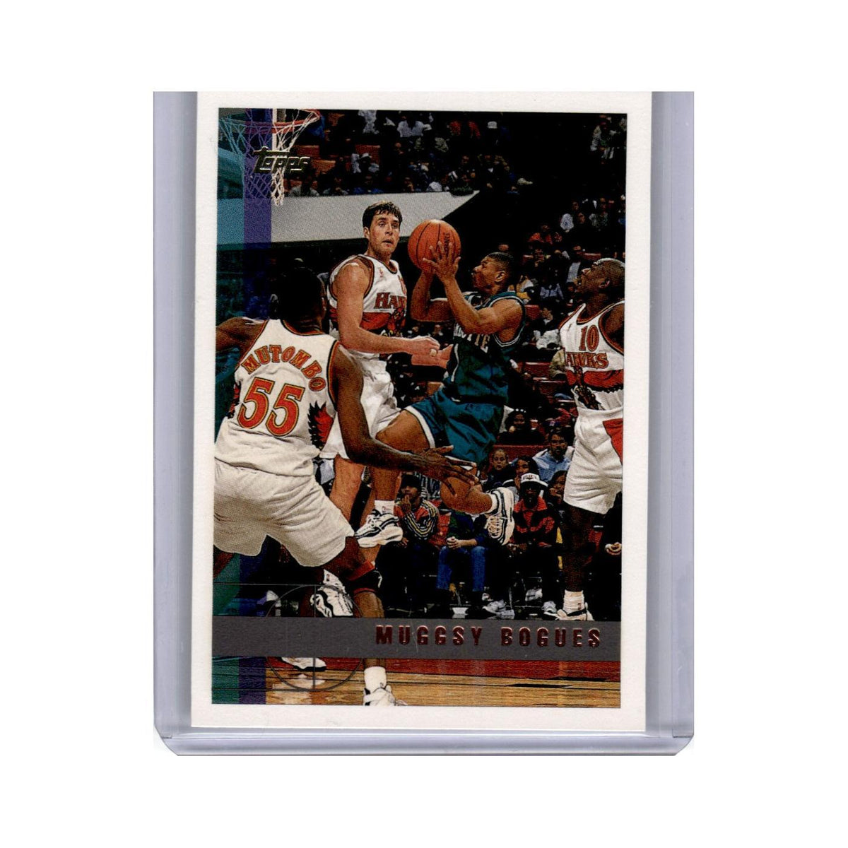 1997 Topps Muggsy Bogues Hornets #87