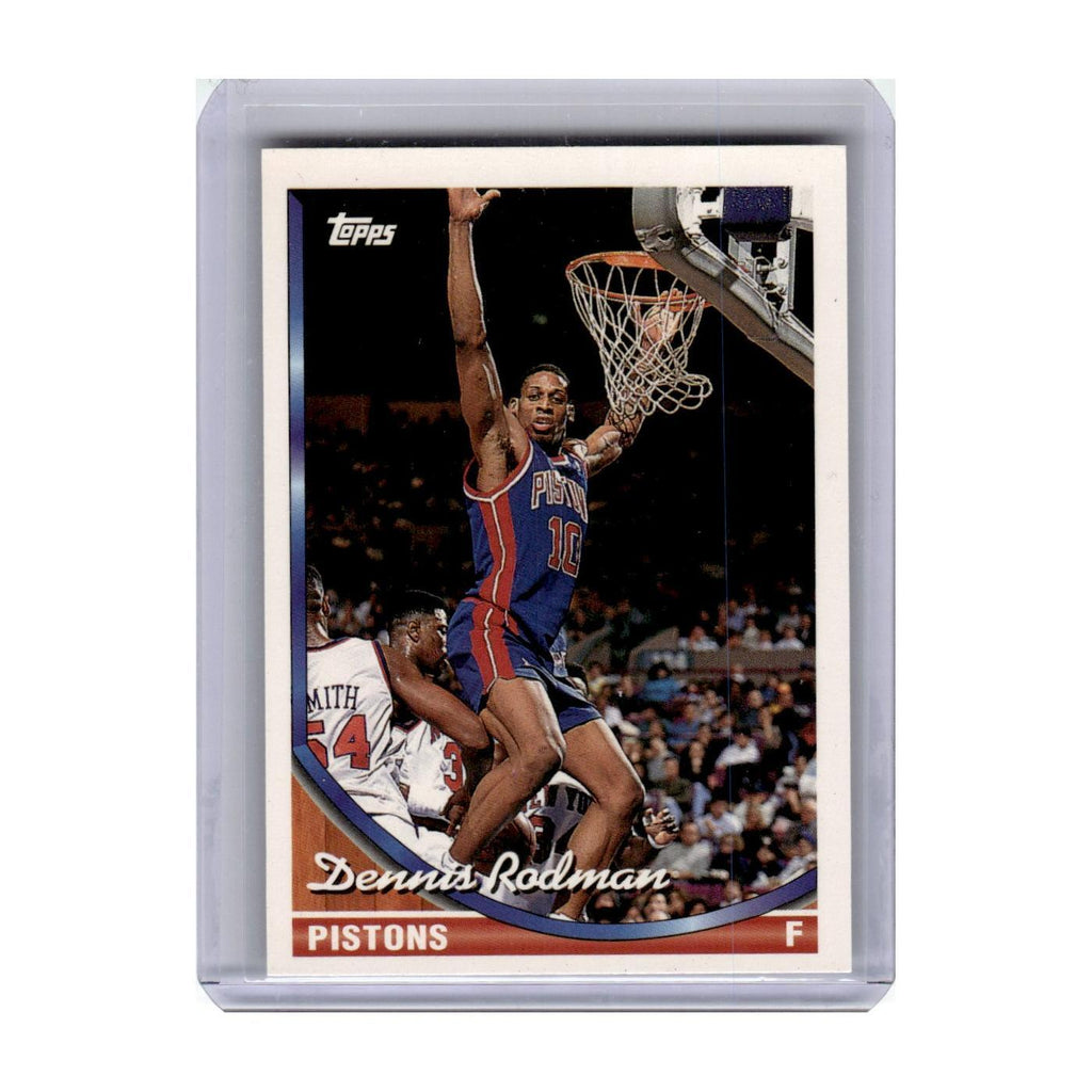 1993 Topps Dennis Rodman Pistons #77