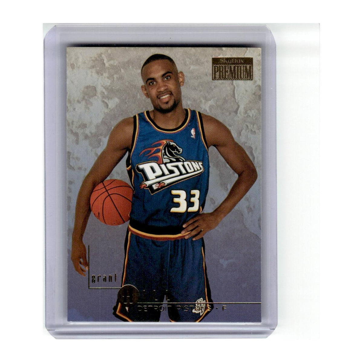 1996 SkyBox Premium Grant Hill Pistons #34