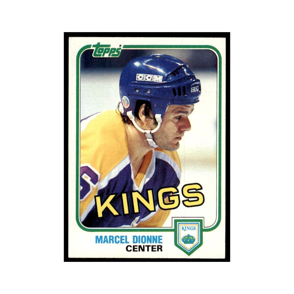 1981 Topps Marcel Dionne Hockey Cards #9
