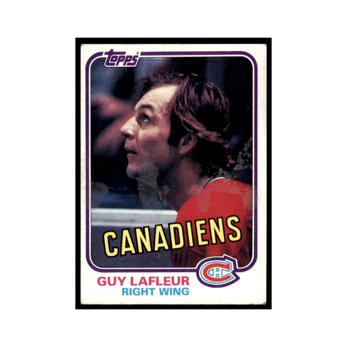 1981 Topps Guy Lafleur Hockey Cards #19