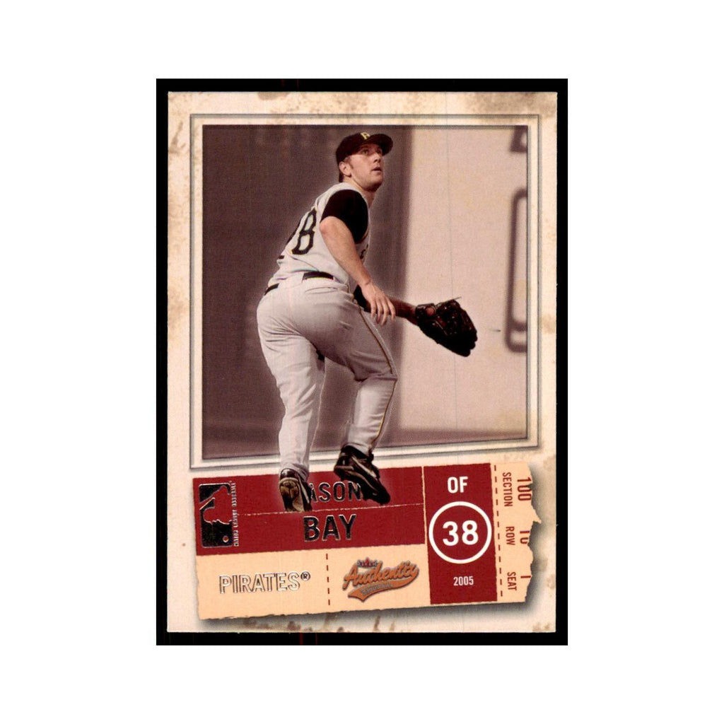 2005 Fleer Authentix Jason Bay Pirates #39