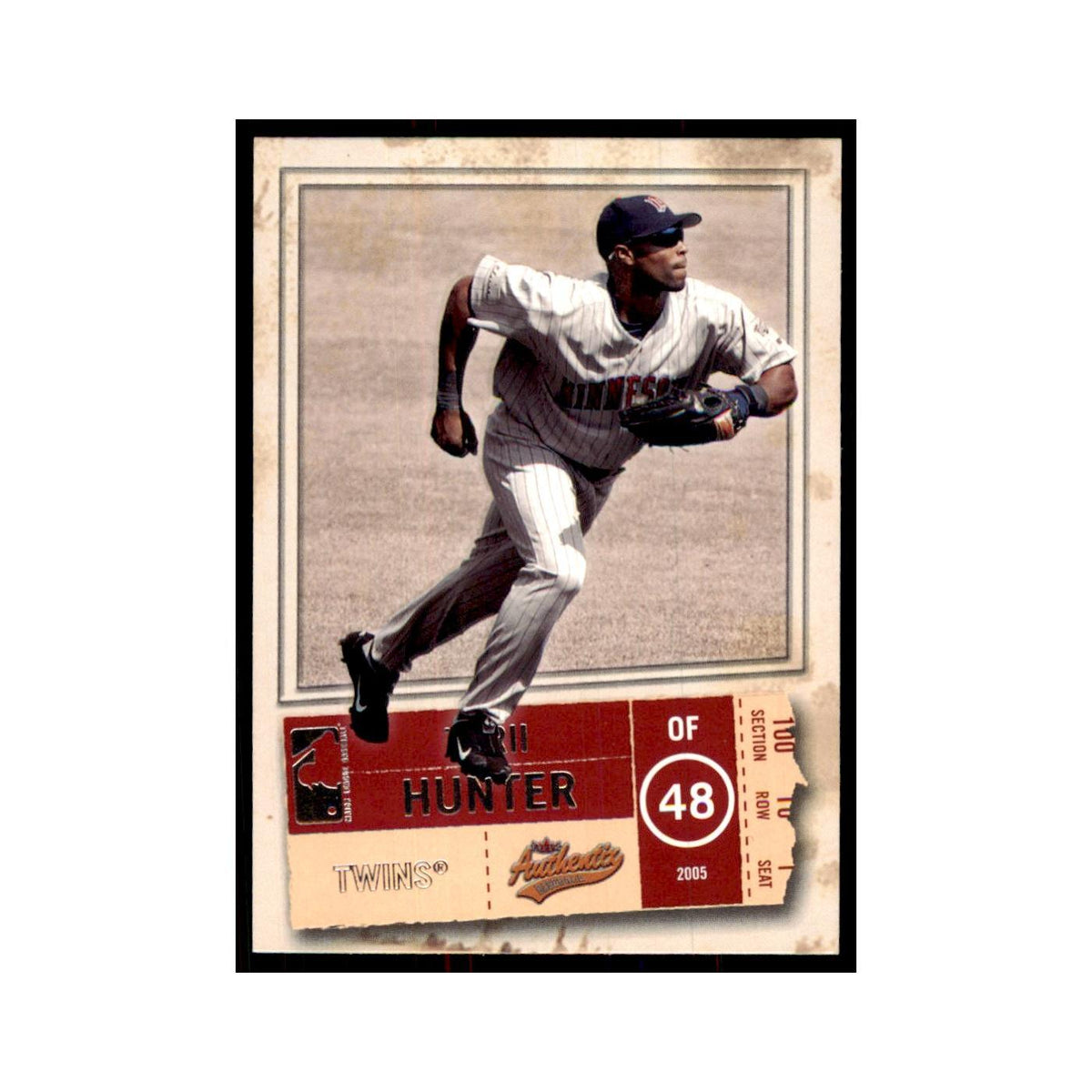 2005 Fleer Authentix Torii Hunter Twins #94