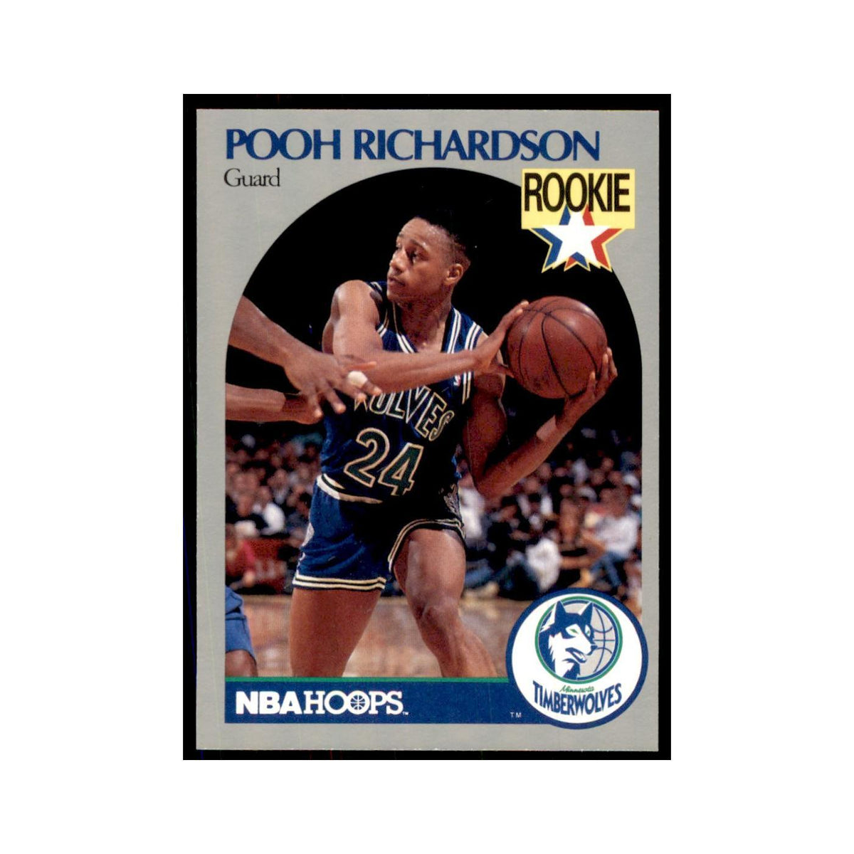 1990 NBA Hoops Pooh Richardson RC Basketball Cards #190