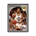 1990 NBA Hoops Delaney Rudd RC Basketball Cards #293