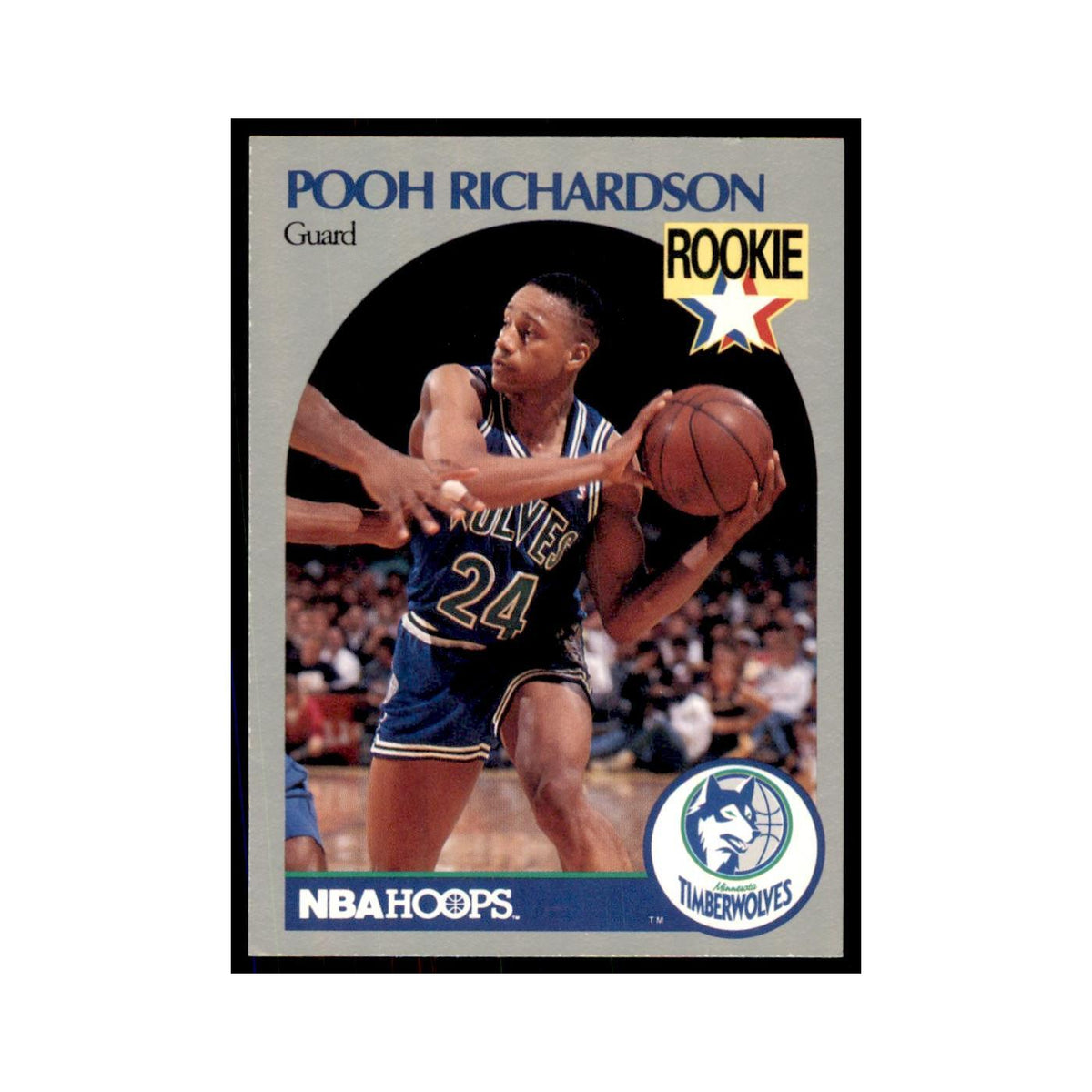 1990 NBA Hoops Pooh Richardson RC Basketball Cards #190