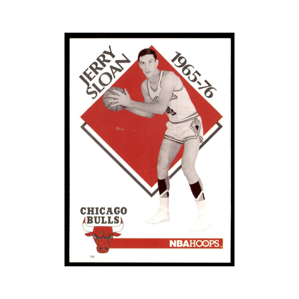 1990 NBA Hoops Jerry Sloan Basketball Cards #354