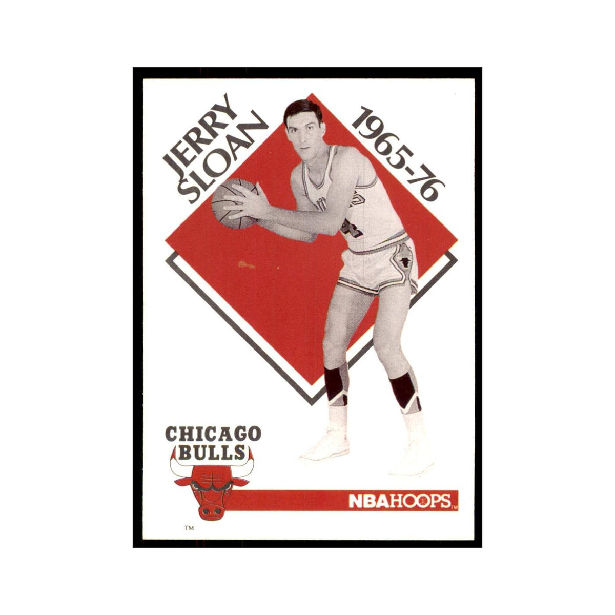 1990 NBA Hoops Jerry Sloan Basketball Cards #354