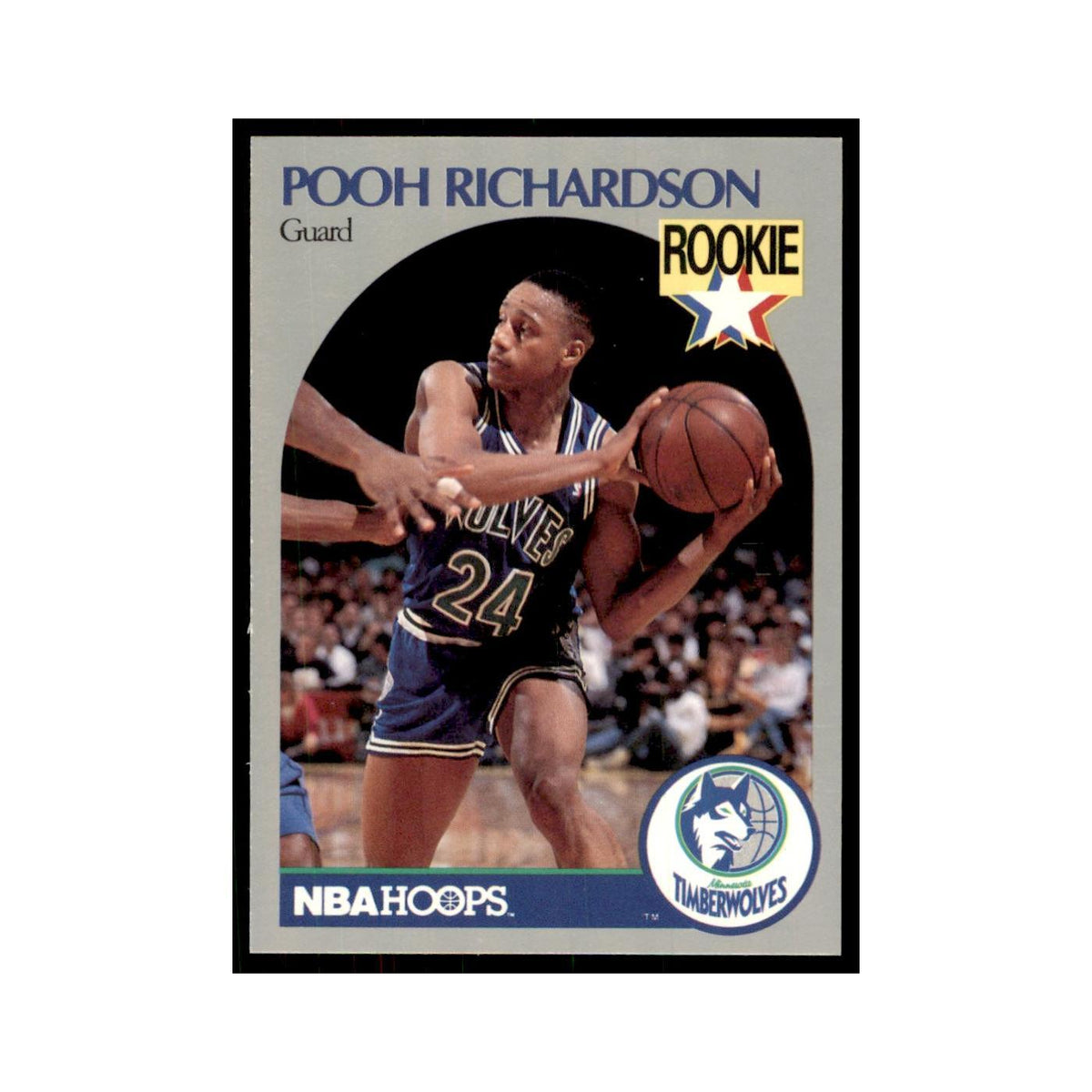 1990 NBA Hoops Pooh Richardson RC Basketball Cards #190