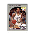 1990 NBA Hoops Delaney Rudd Basketball Cards #293