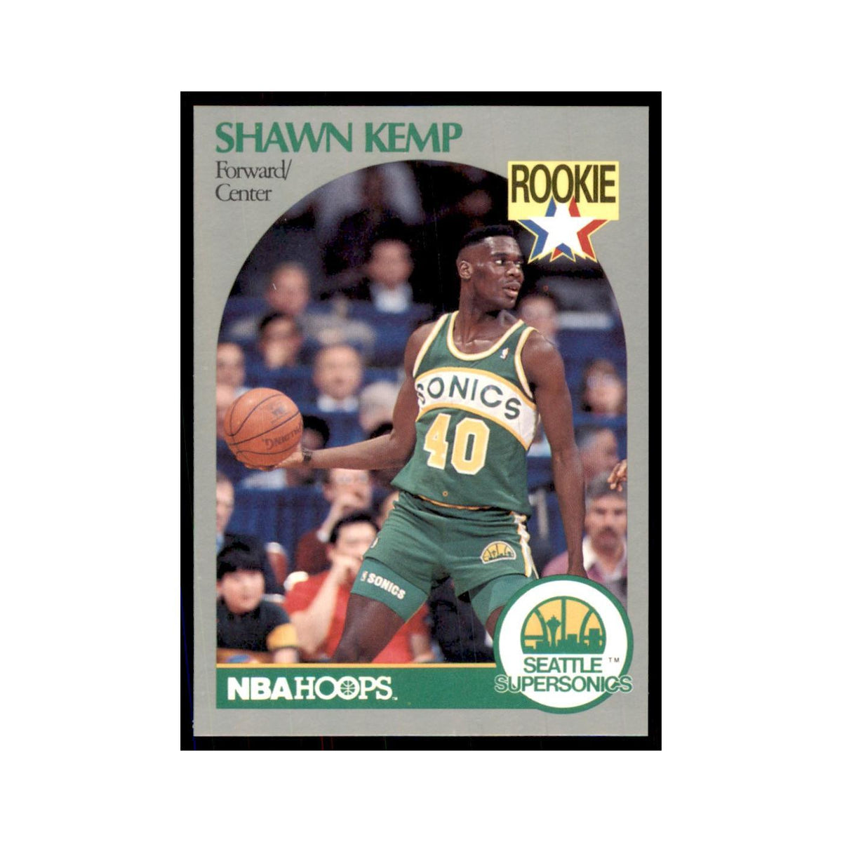 1990 NBA Hoops Shawn Kemp RC Basketball Cards #279