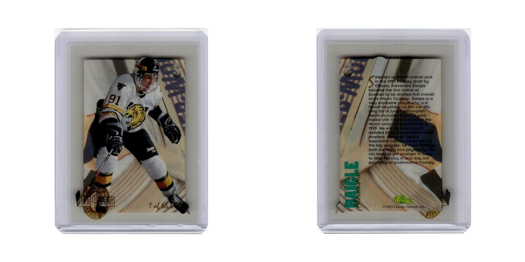 Alexandre Daigle 1993 Classic #nan Victoriaville Tigres Hockey Card NM
