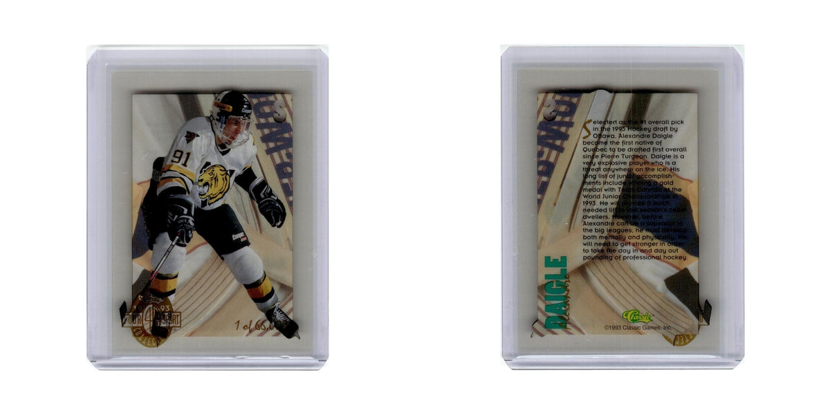 Alexandre Daigle 1993 Classic #nan Victoriaville Tigres Hockey Card NM