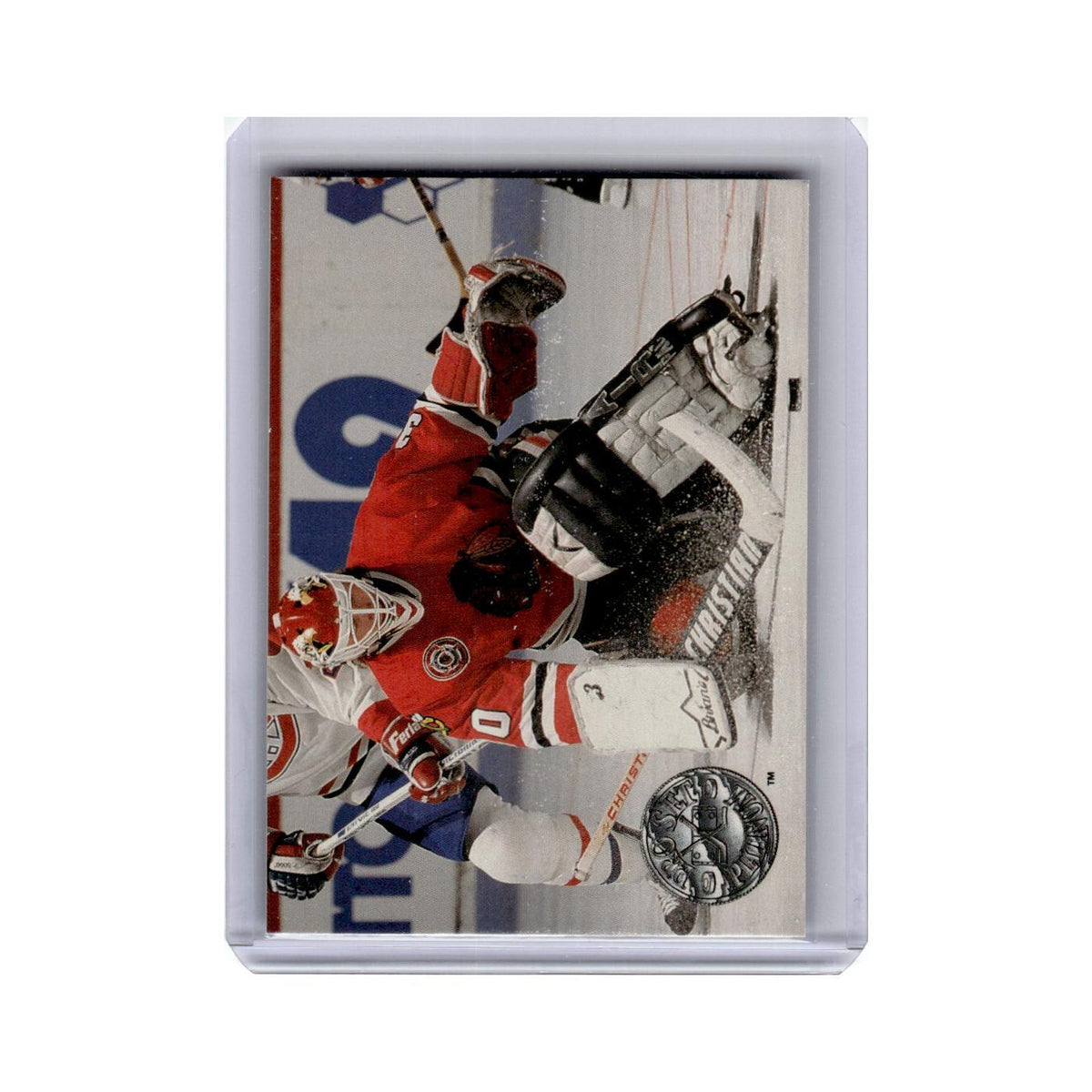 Ed Belfour 1991 Pro Set Platinum #26 Chicago Blackhawks Hockey Card NM