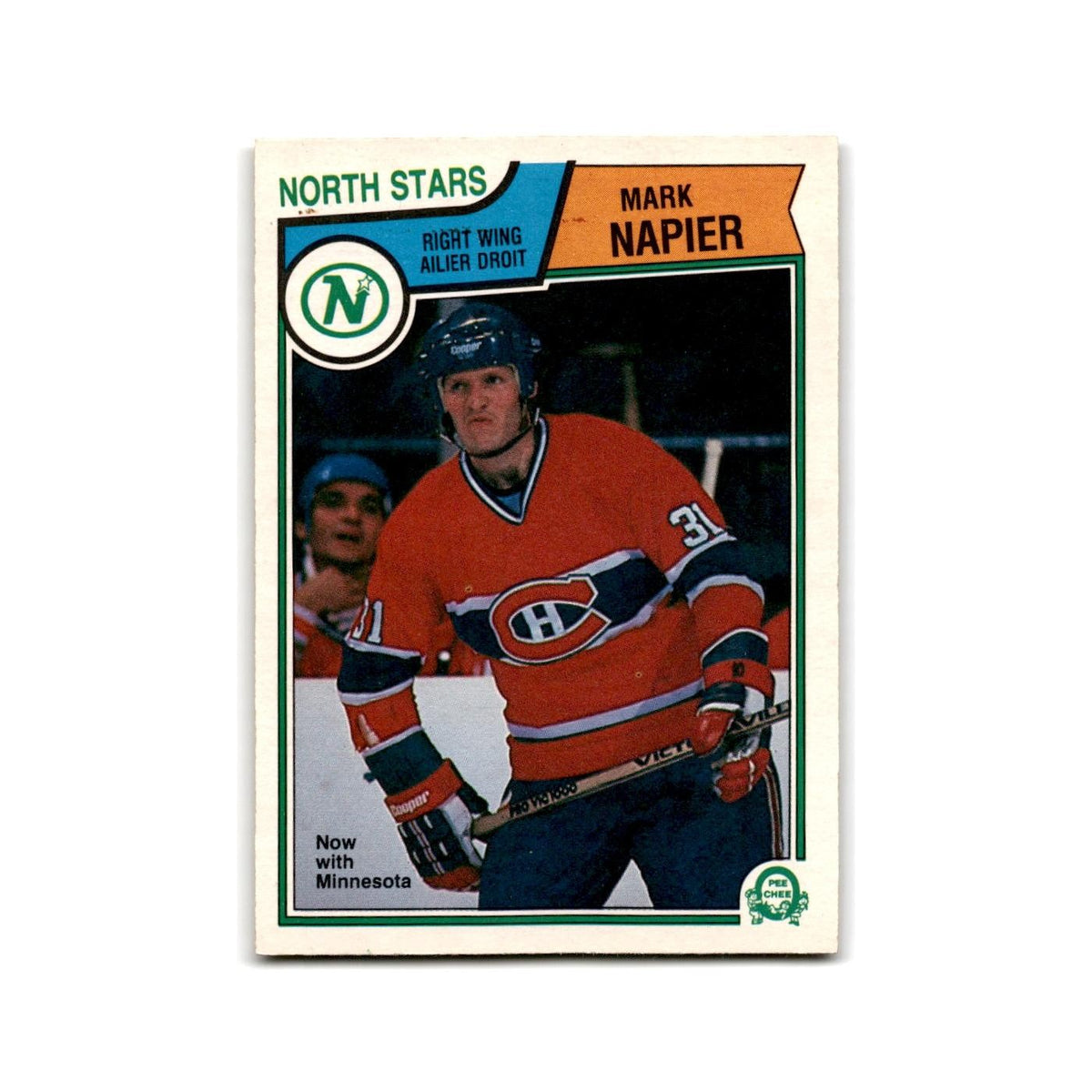 1983 O-Pee-Chee Mark Napier Minnesota North Stars #192
