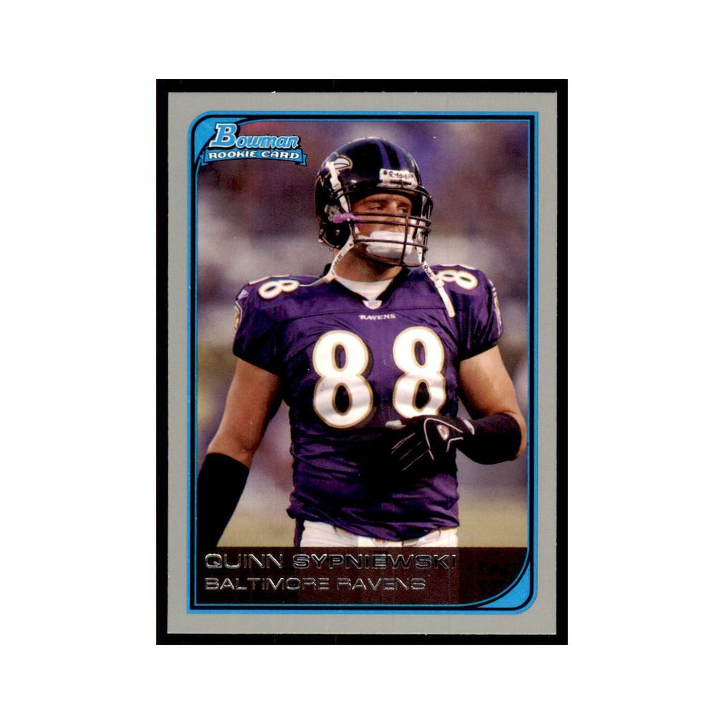 2006 Bowman Quinn Sypniewski Football Cards #197