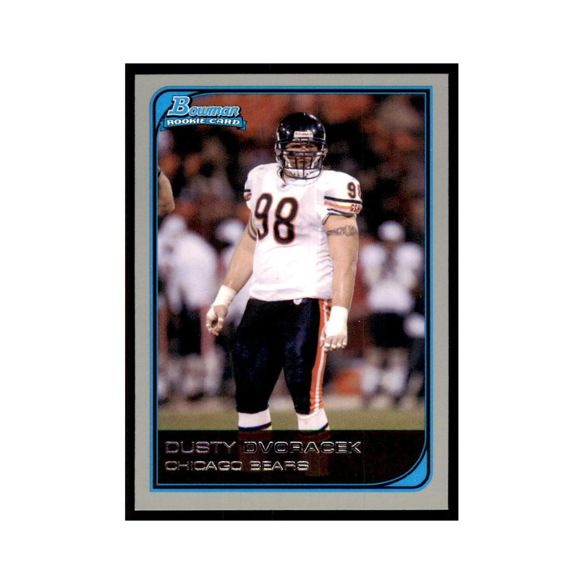 2006 Bowman Dusty Dvoracek Football Cards #222
