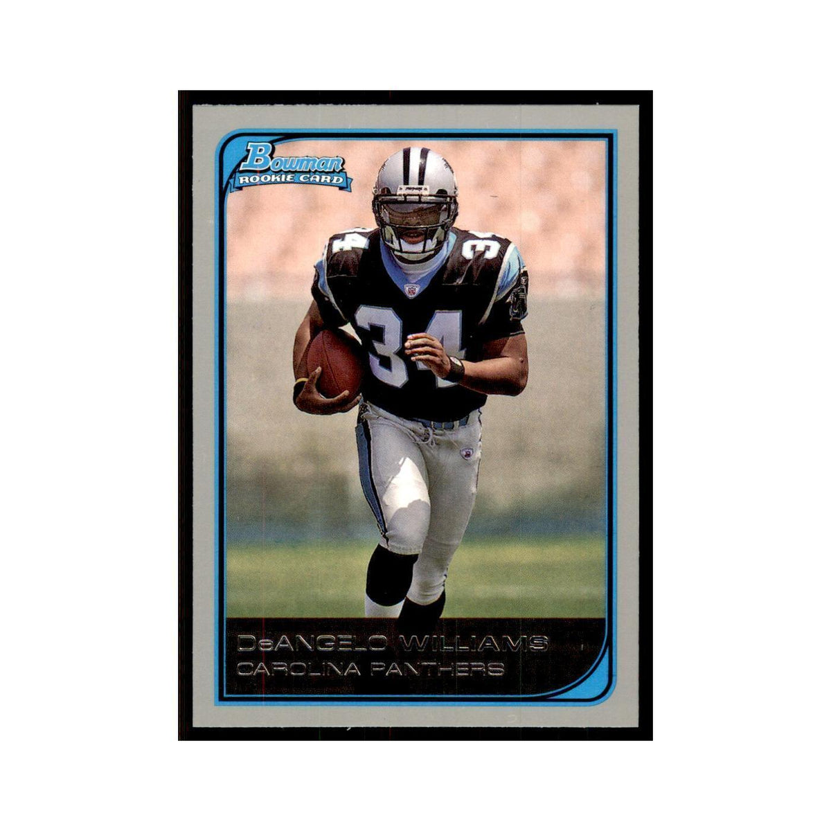 2006 Bowman DeAngelo Williams Football Cards #117