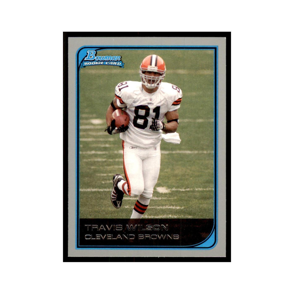 2006 Bowman Travis Wilson Football Cards #134