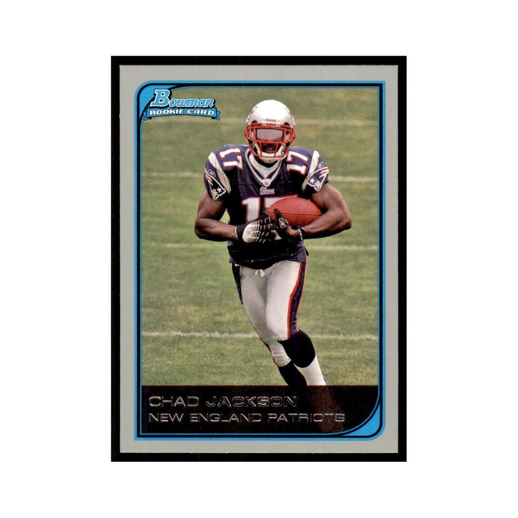 2006 Bowman Chad Jackson Football Cards #135