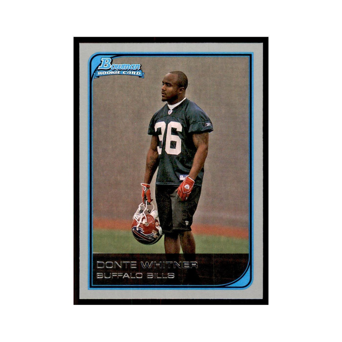 2006 Bowman Donte Whitner Football Cards #151