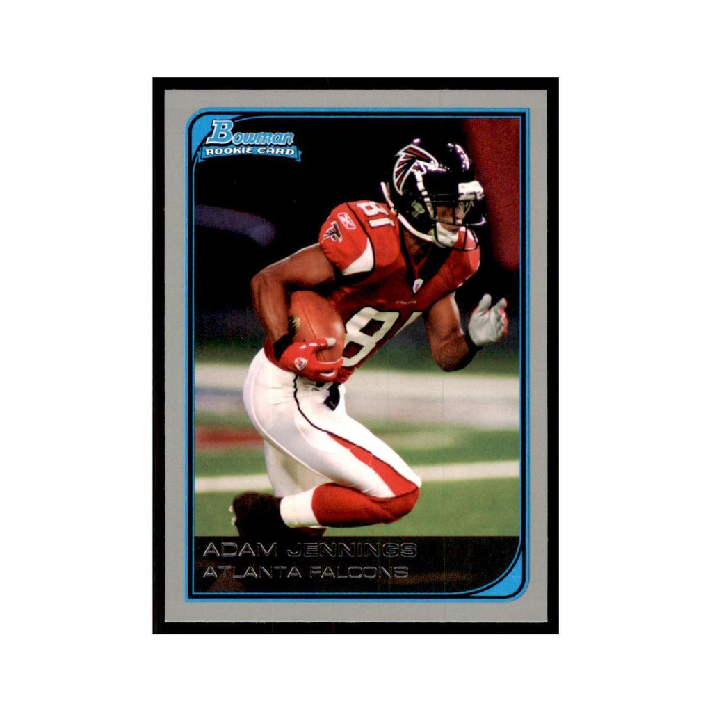 2006 Bowman Adam Jennings Football Cards #168