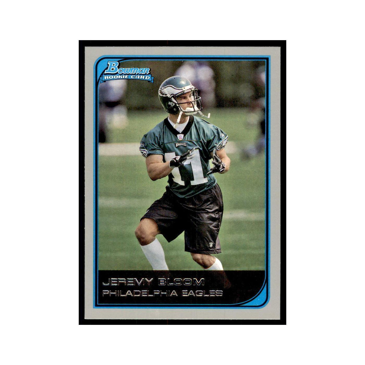 2006 Bowman Jeremy Bloom Football Cards #162