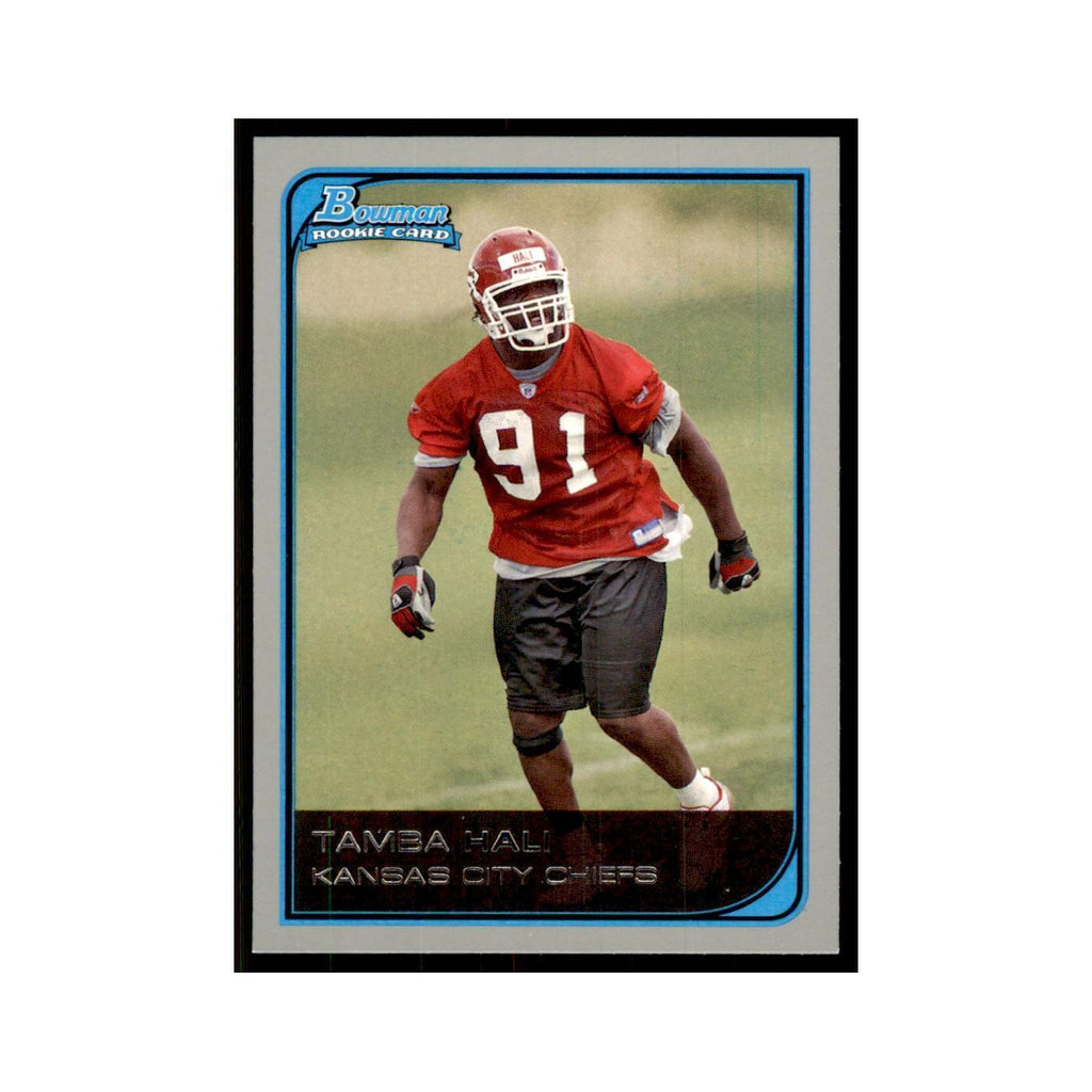 2006 Bowman Tamba Hali Football Cards #122