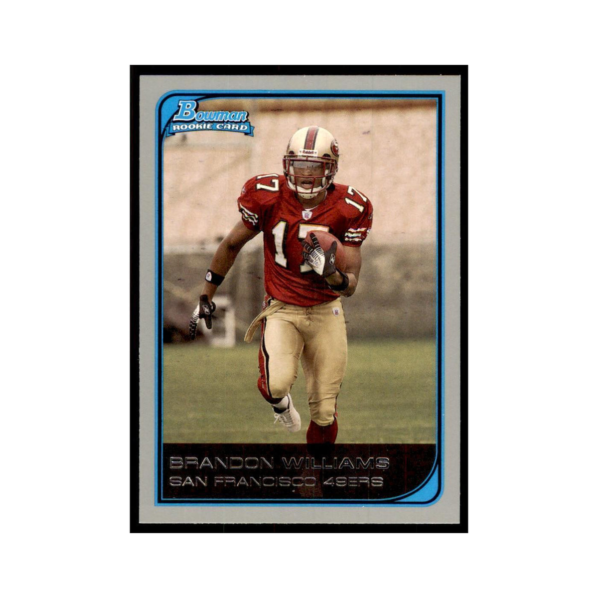 2006 Bowman Brandon Williams Football Cards #146